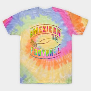 American Football | Tie Dye | Football Fan T-Shirt